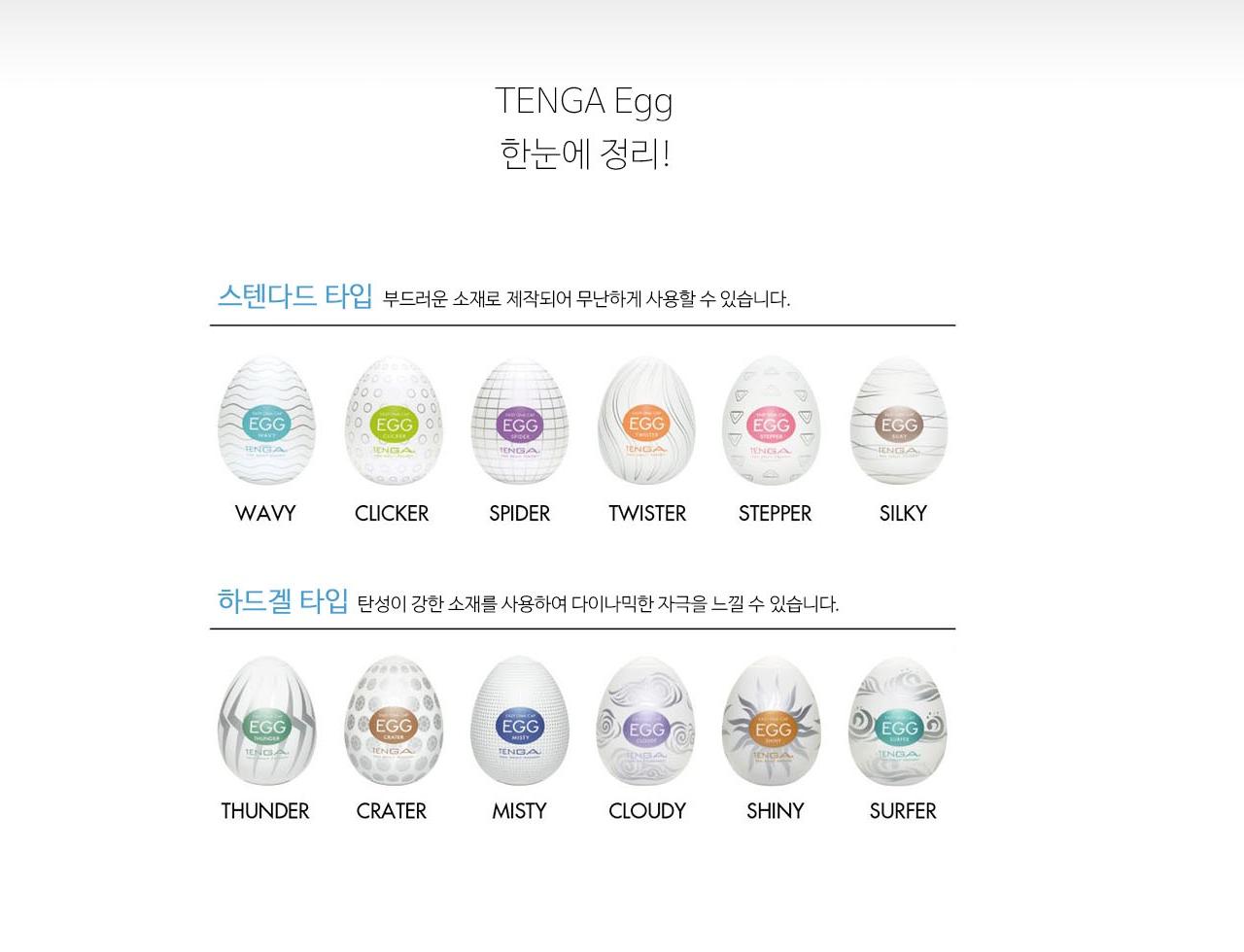 텐가 에그 웨이비 쿨 설명