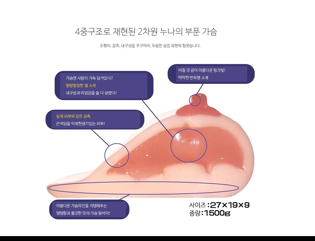 누나의 젖가슴 2.5D 설명