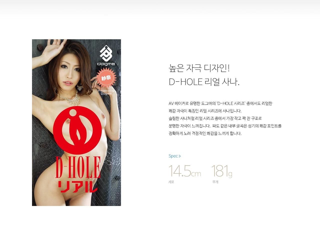 사나 D-HOLE 설명