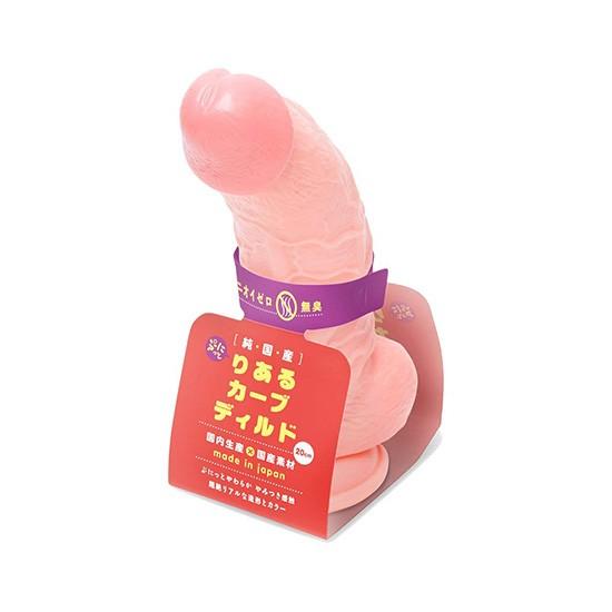 말랑말랑 리얼 커브 딜도 20cm