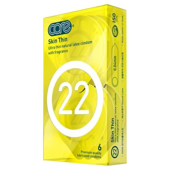 care 22 스킨씬 콘돔