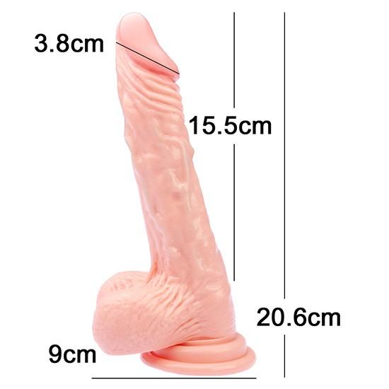 말랑말랑 리얼 딜도 16cm